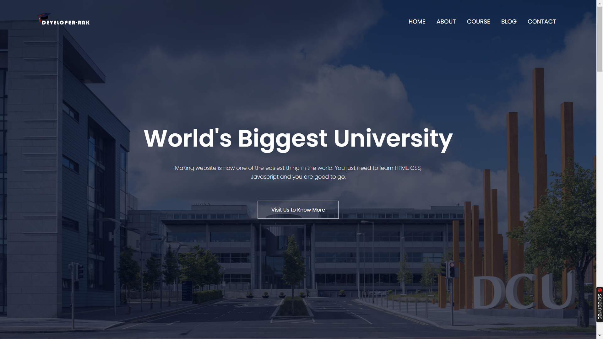 UniversityWebsite